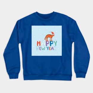 New Year tiger Crewneck Sweatshirt